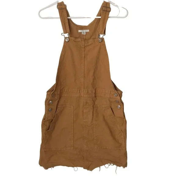 American Eagle Outfitters | Dresses | American Eagle Corduroy Jumper  Overall Mini Dress | Poshmark